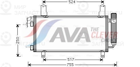 Конденсатор, кондиционер AVA MZ5157D