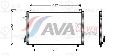 Конденсатор, кондиционер AVA PE5192