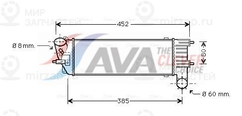 Интеркулер AVA PEA4204