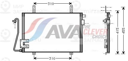 Конденсатор, кондиционер AVA RT5221