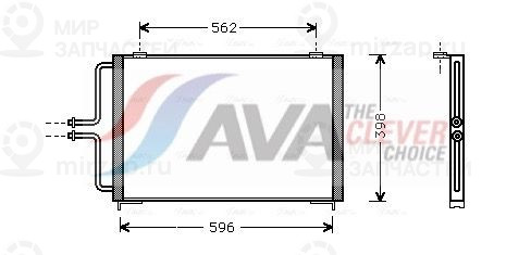 Конденсатор, кондиционер AVA RT5236