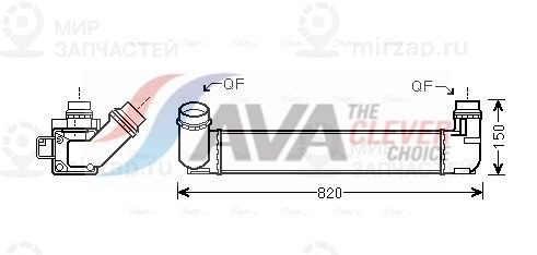 Интеркулер AVA RTA4412