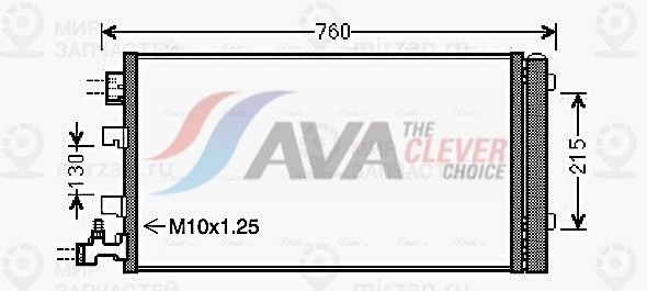Конденсатор, кондиционер AVA RTA5449D