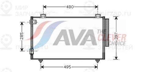Конденсатор, кондиционер AVA TO5286D