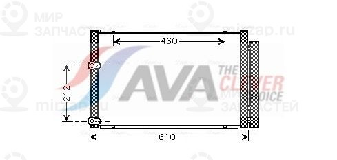 Конденсатор, кондиционер AVA TO5429D