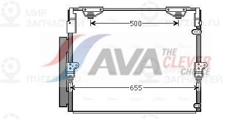 Конденсатор, кондиционер AVA TO5560D