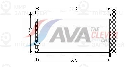 Конденсатор, кондиционер AVA TO5576D