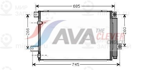 Конденсатор, кондиционер AVA TOA5409D