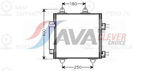 Конденсатор, кондиционер AVA TOA5414D