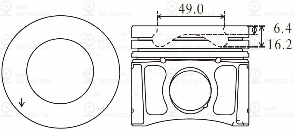Запчасть AUTOWELT PN54220