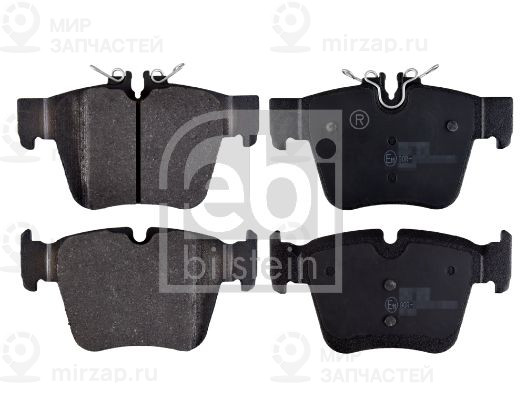 Комплект тормозных колодок, дисковый тормоз FEBI 16978