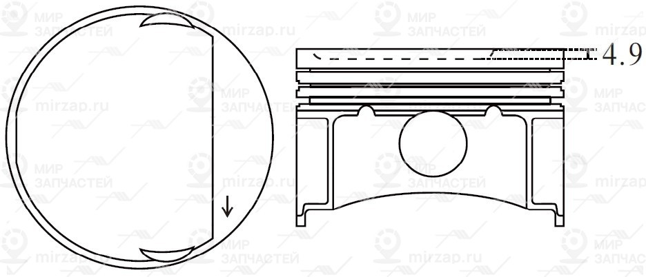 Запчасть AUTOWELT PN57270