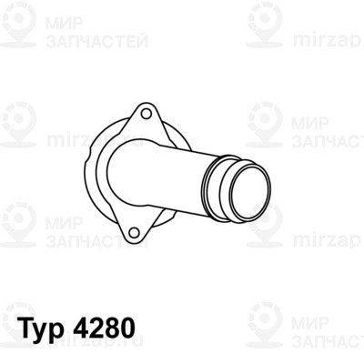 Термостат, охлаждающая жидкость BorgWarner 428085D
