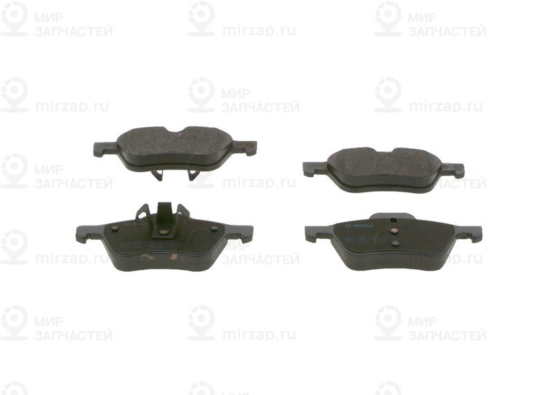 Комплект тормозных колодок, дисковый тормоз BOSCH 0986424652