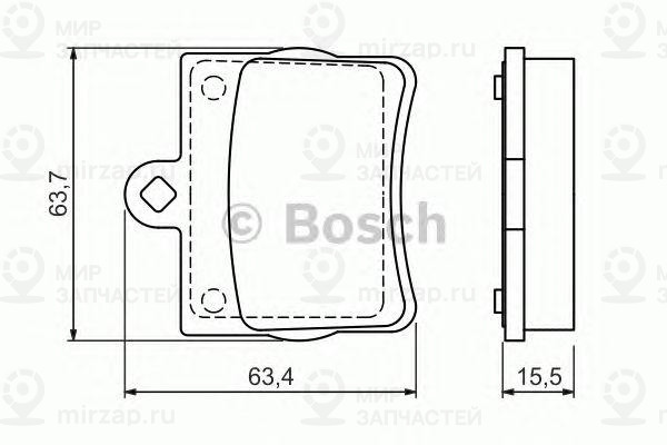 Запчасть BOSCH 0986494017