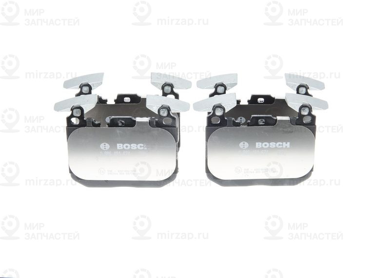 Комплект тормозных колодок, дисковый тормоз BOSCH 0986494674