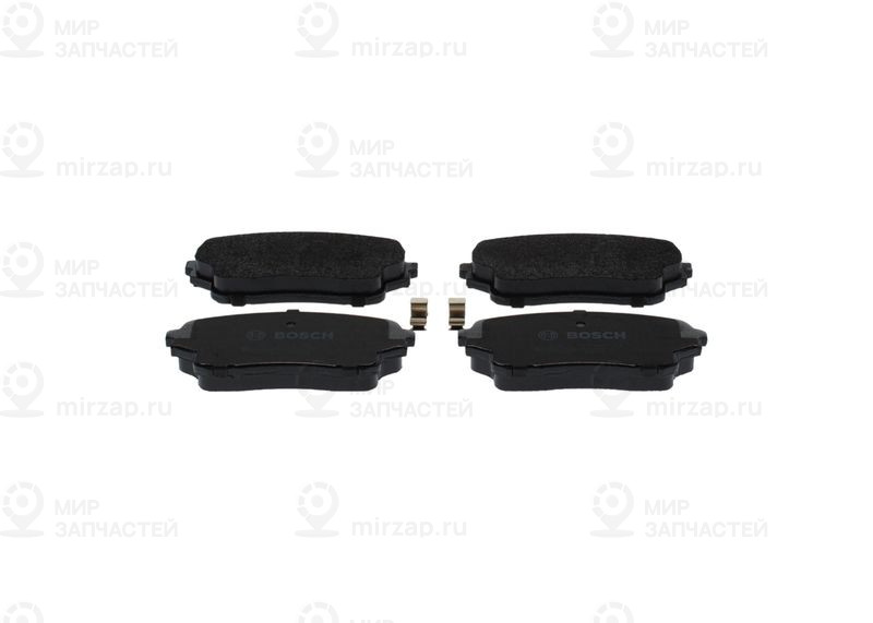 Комплект тормозных колодок, дисковый тормоз BOSCH 0986494711