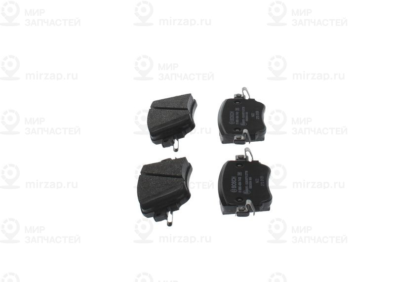 Комплект тормозных колодок, дисковый тормоз BOSCH 0986494743