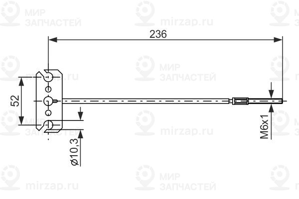 Запчасть BOSCH 1987477226