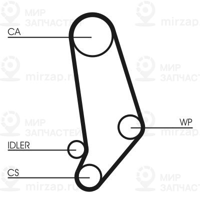 Запчасть Continental CT539