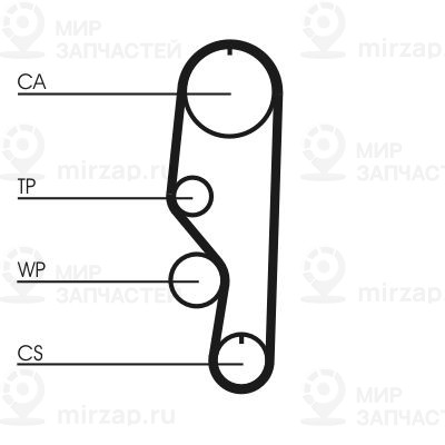 Запчасть Continental CT557