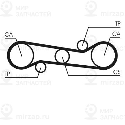 Запчасть Continental CT581