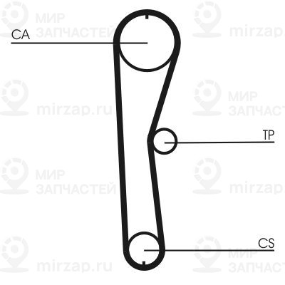 Запчасть Continental CT824