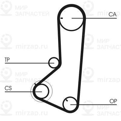 Запчасть Continental CT836K1