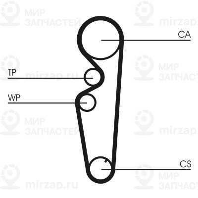 Запчасть Continental CT878