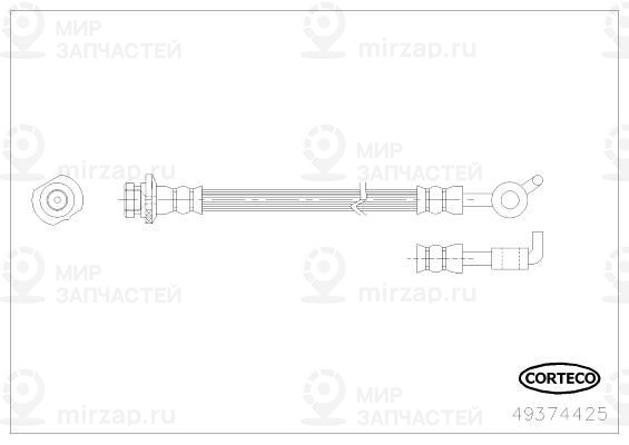 Запчасть CORTECO 49374425