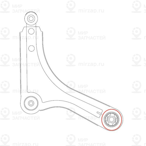 Подвеска / рычаг независимой подвески CTR GV1034