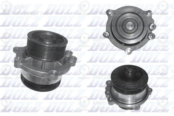 Водяной насос, охлаждение двигателя DOLZ D204