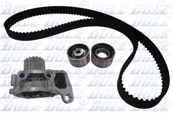 Водяной насос + комплект зубчатого ремня DOLZ KD185