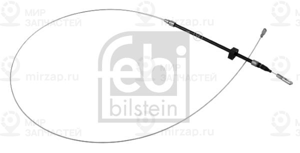 Тросик, cтояночный тормоз FEBI 23972