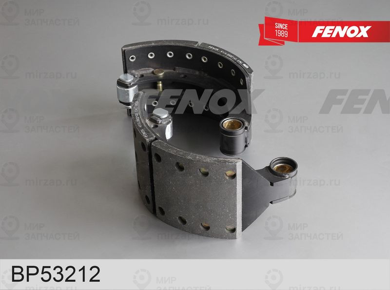 Комплект тормозных башмаков, барабанные тормоза FENOX BP53212