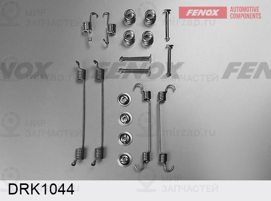 Комплект регулятора, барабанный тормозной механизм FENOX DRK1044