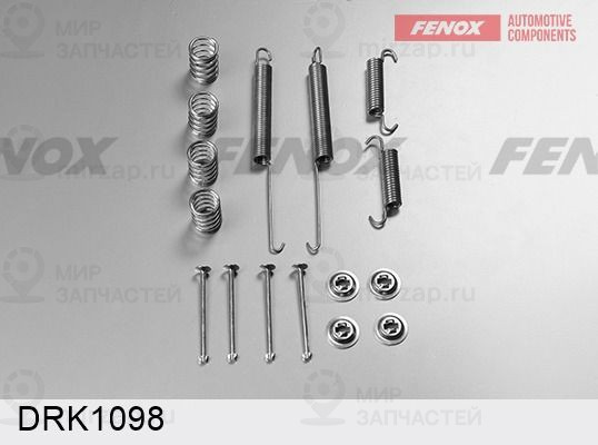 Комплект регулятора, барабанный тормозной механизм FENOX DRK1098