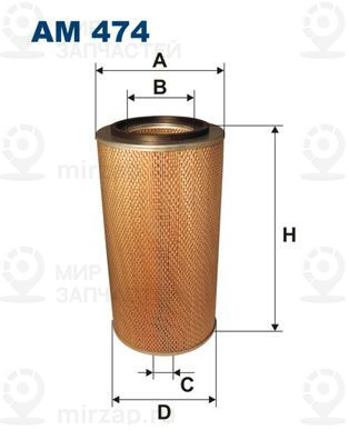 Фильтр воздушный FILTRON AM474