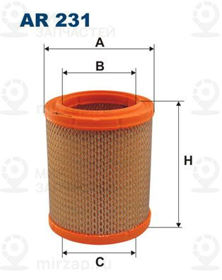 Запчасть FILTRON AR231