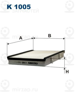 Запчасть FILTRON K1005