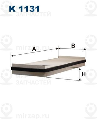 Запчасть FILTRON K1131