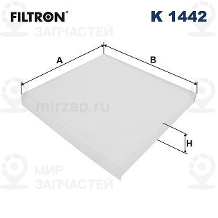 Фильтр, воздух во внутренном пространстве FILTRON K1442