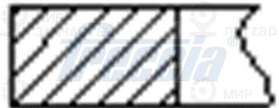 Комплект поршневых колец FRECCIA FR10355500