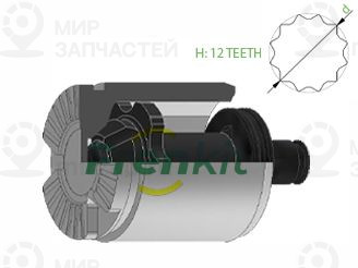 Запчасть FRENKIT K434806