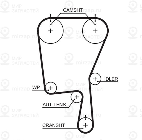 Запчасть GATES 5490XS