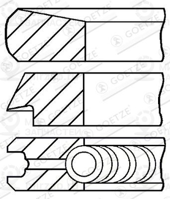 Запчасть GOETZE 0810700700