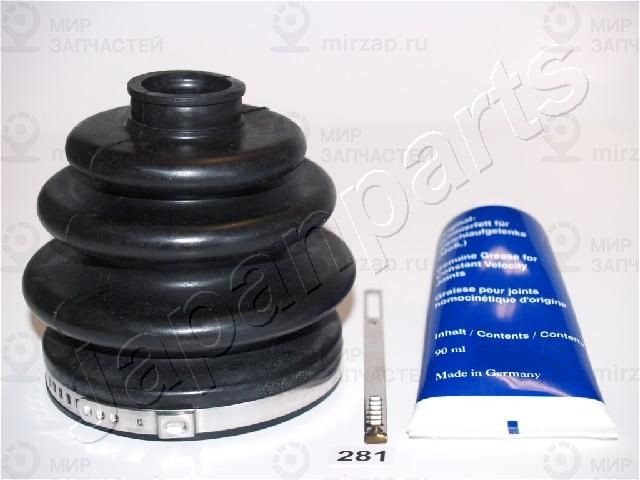 Комплект пыльника, приводной вал JAPANPARTS KB281
