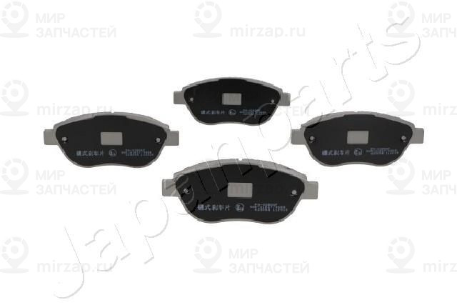 Комплект тормозных колодок, дисковый тормоз JAPANPARTS PA0080AF
