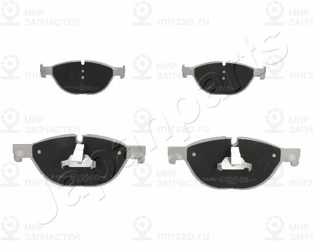Комплект тормозных колодок, дисковый тормоз JAPANPARTS PA0125AF