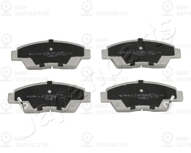 Комплект тормозных колодок, дисковый тормоз JAPANPARTS PA410AF